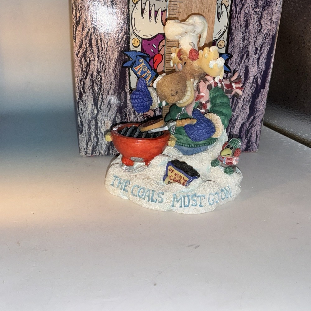 Enesco Moose Creek Crossing 1997 The Coals Must Go By David Olsen